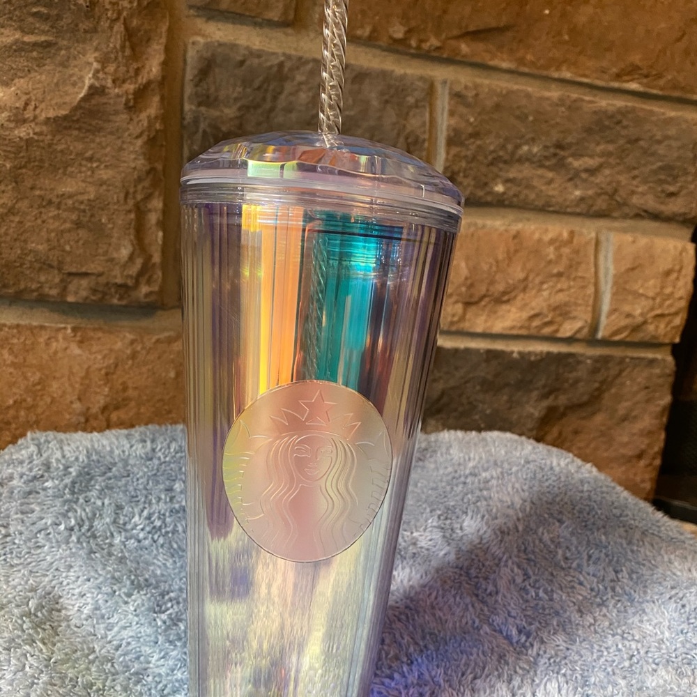 Starbucks rainbow unicorn iridescent tumbl…
